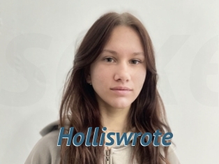 Holliswrote