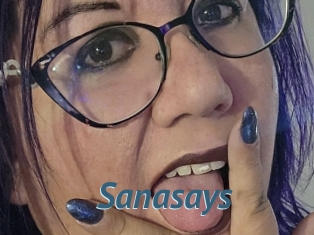 Sanasays