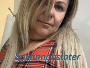 Savannahslater